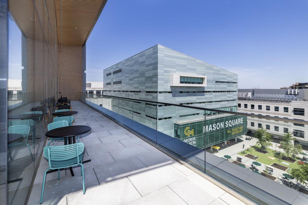 Balcony view from the Fuse building at Mason Square
