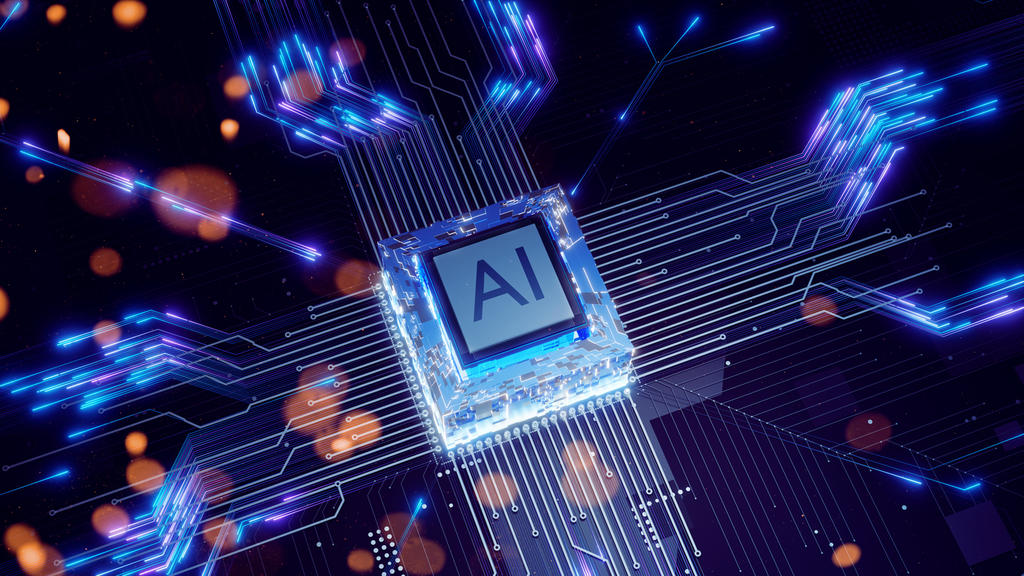 AI computer chip for information technology